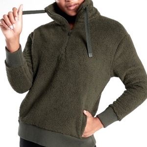 Athleta Sherpa sweatshirt